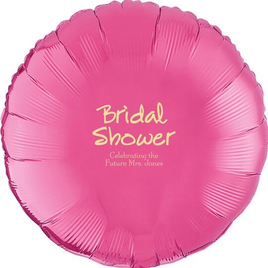 Studio Bridal Shower Mylar Balloons
